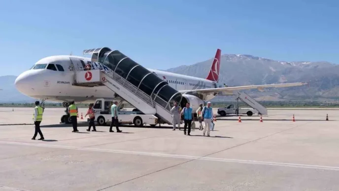 Erzincan Havalimaninda Agustos Ayi Ucus Istatistikleri Aciklandi
