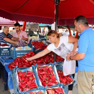 Erzincanda Salca Yapim Mevsimi Basladi Domates ve Biber Fiyatlari