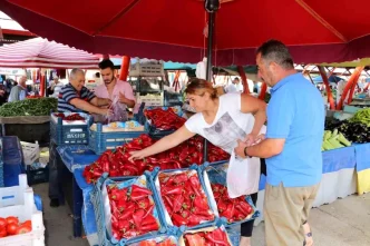 Erzincanda Salca Yapim Mevsimi Basladi Domates ve Biber Fiyatlari