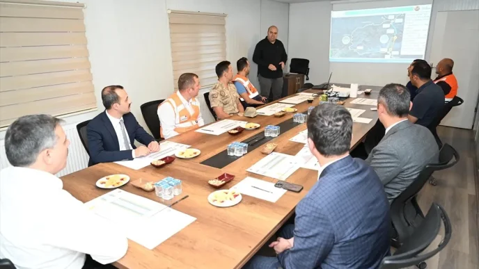Erzurum Rize Kirik Tunelinde Incelemeler Yapildi
