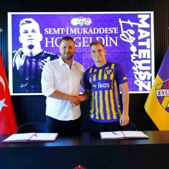 Eyupspor Mateusz Legowski ile Anlasti