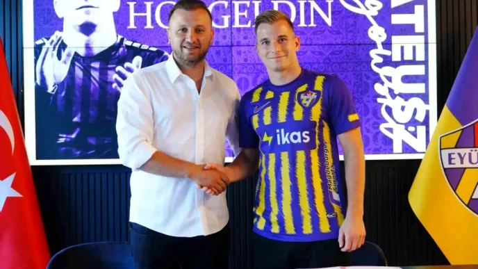Eyupspor Mateusz Legowski ile Anlasti