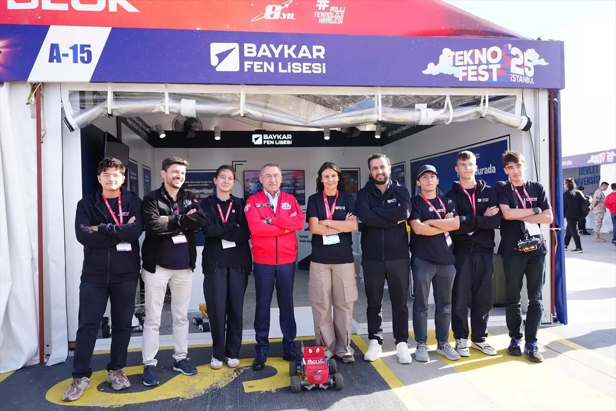 Fuat Oktay TEKNOFESTi Ziyaret Etti
