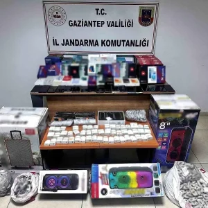 Gaziantepte 1 Milyon TL Degerinde Kacak Elektronik Esya Ele Gecirildi