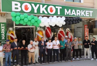 Golbasinda Yerli Urunlere Destek Boykot Market Acildi