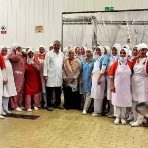 Gulgun Feyman Kardelen Kestane Sekerinin Uretim Tesisini Ziyaret Etti
