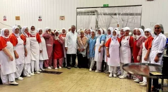 Gulgun Feyman Kardelen Kestane Sekerinin Uretim Tesisini Ziyaret Etti