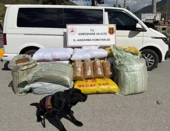 Gumushanede 530 Kilo Kacak Tutun Ele Gecirildi