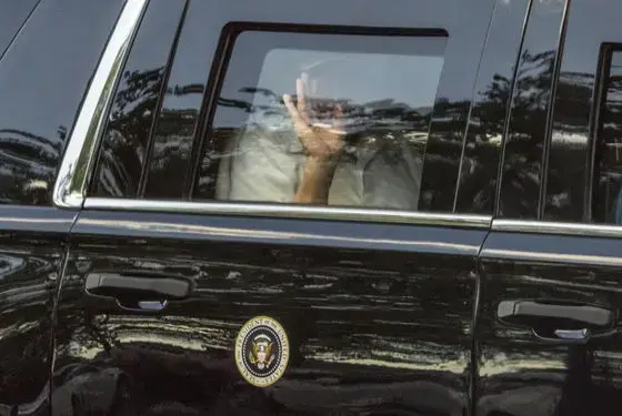 Günlerdir ortada yoktu, Trump'tan ilk görüntü geldi