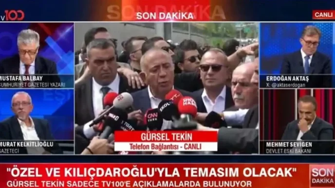 Gursel Tekinden TV100e Dikkat Ceken Aciklamalar Kiskanmayin Bir Gun Sizin