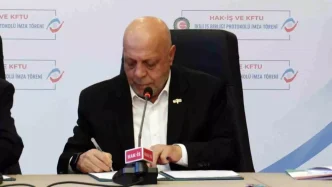 HAK IS ve Kore Sendikalar Federasyonu Arasinda Is Birligi Protokolu Imzalandi