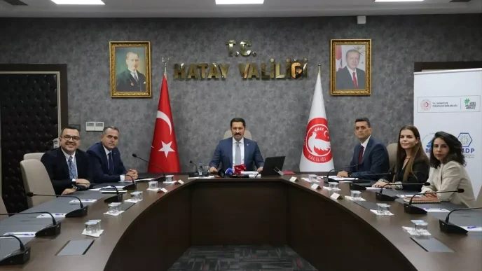 Hatayda Deprem Sonrasi Projelerin Imza Toreni Gerceklesti
