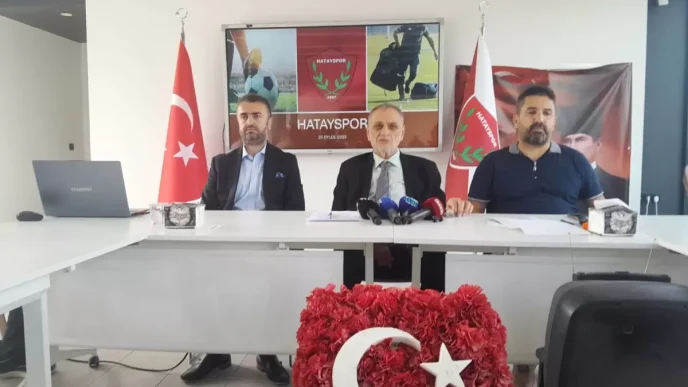 Hatayspor 9 Ekimde olaganustu kongreye gidiyor