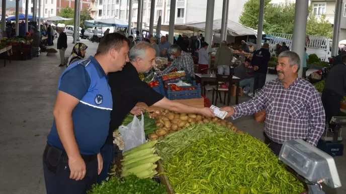 Havza Belediyesinden Pazar Yerlerine Denetim
