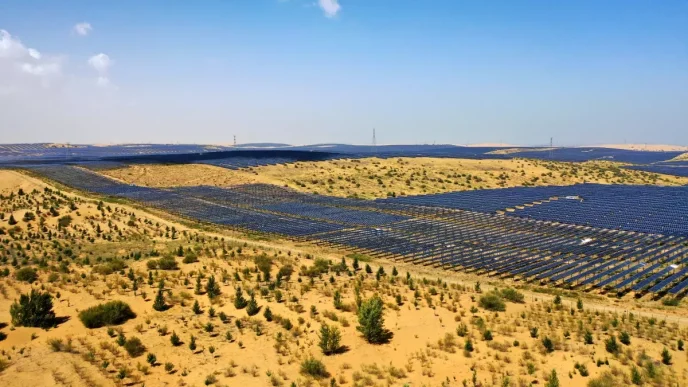 Ic Mogolistandan Kubuqi Colunde Yenilenebilir Enerji ve Ekolojik Iyilestirme Adimlari