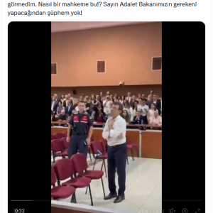 Imamoglunun bu goruntulerine Cumhurbaskani Basdanismani Saraldan tepki