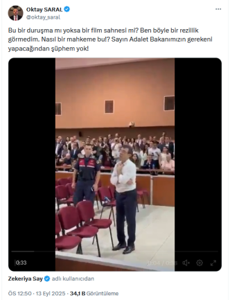 Imamoglunun bu goruntulerine Cumhurbaskani Basdanismani Saraldan tepki