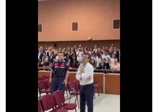 Imamoglunun bu goruntulerine Cumhurbaskani Basdanismani Saraldan tepki