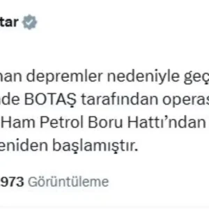Irak Turkiye Ham Petrol Boru Hattinda Petrol Akisi Yeniden Basladi