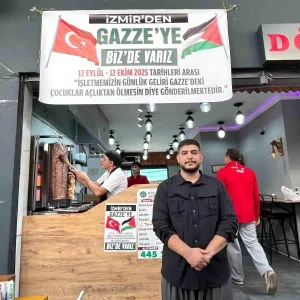 Izmirli Isletmeci Gazze Icin Bir Aylik Kazancini Bagisladi
