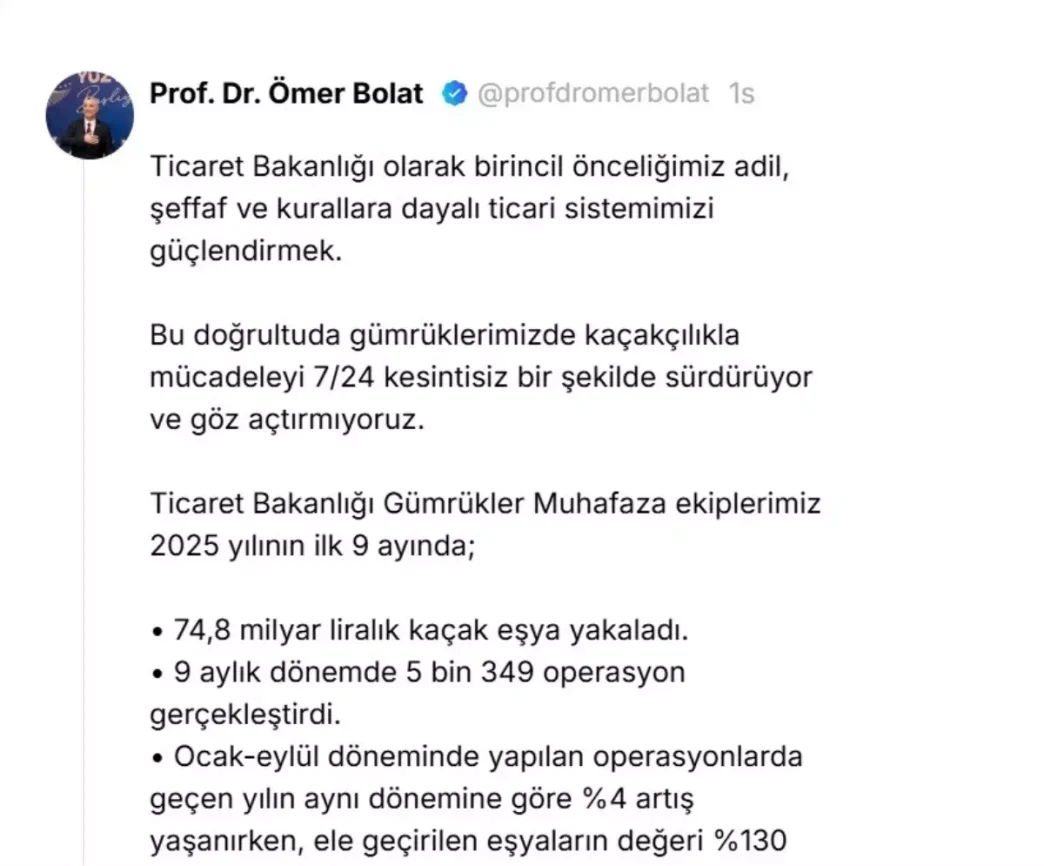 Kacak Esya Ele Gecirme Islemleri 748 Milyar Liraya Ulasti