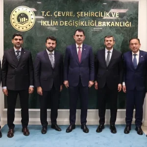 Karabuk Heyeti Ulastirma ve Cevre Bakanlarini Ziyaret Etti