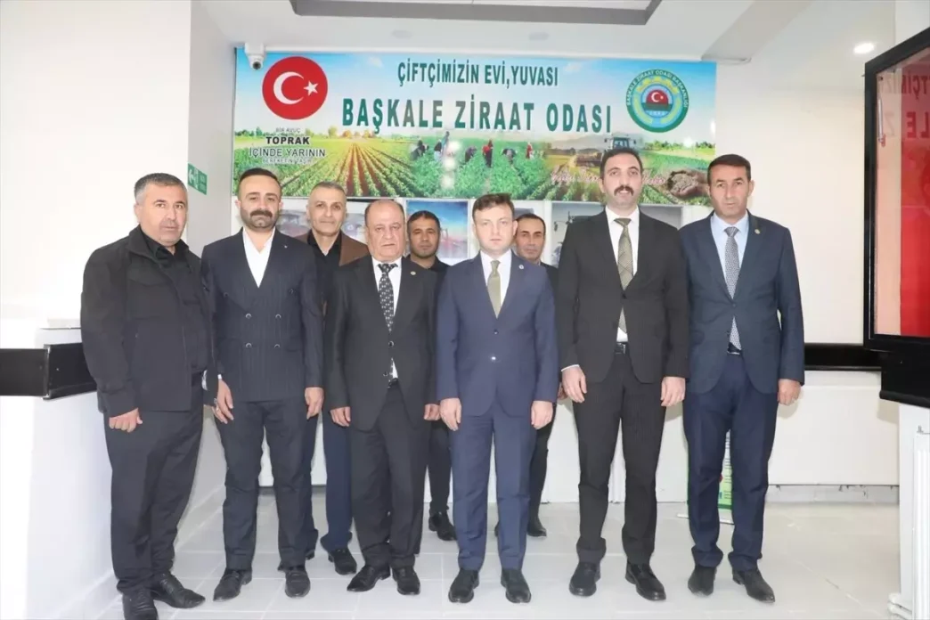 Kaymakam Erdogandan Ziraat Odasina Ziyaret