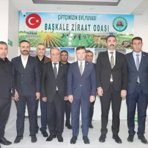 Kaymakam Erdogandan Ziraat Odasina Ziyaret