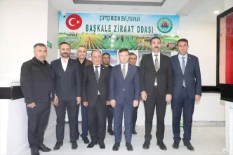 Kaymakam Erdogandan Ziraat Odasina Ziyaret