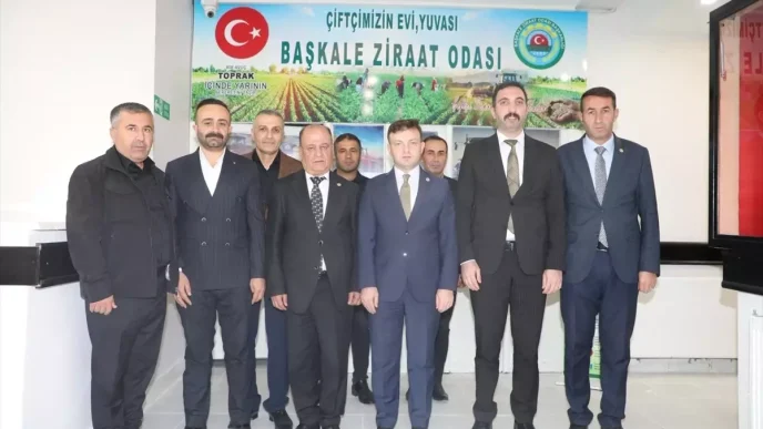 Kaymakam Erdogandan Ziraat Odasina Ziyaret
