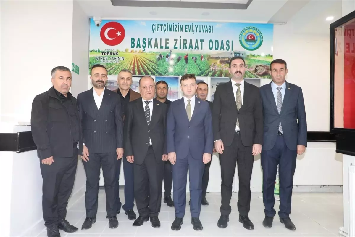 Kaymakam Erdogandan Ziraat Odasina Ziyaret