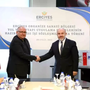 Kayseri Erciyes OSB icin Altyapi Projeleri Sozlesmesi Imzalandi