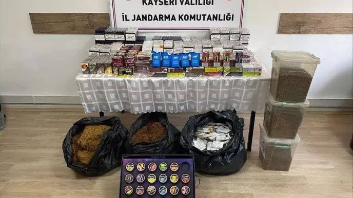 Kayseride Kacak Sigara Operasyonu 2 Gozalti