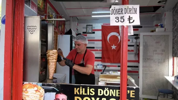 Kiliste Doner Ustasi Fiyatlari Sabit Tutuyor