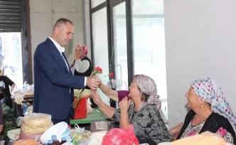 Kirklareli Belediye Baskani Derya Bulut Ahilik Haftasinda Esnaflari Ziyaret Etti