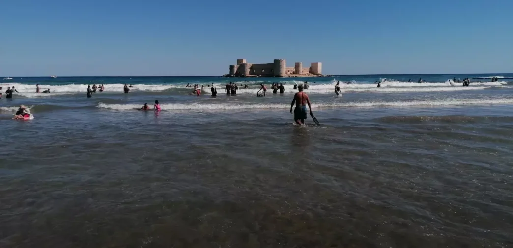 Kizkalesinde Eylul Ayinda Turist Yogunlugu