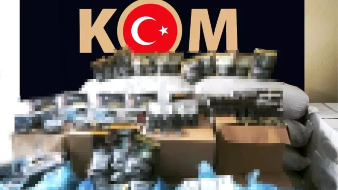 Kocaelide Kacak Tutun ve Elektronik Sigara Operasyonu 10 Supheli Yakalandi