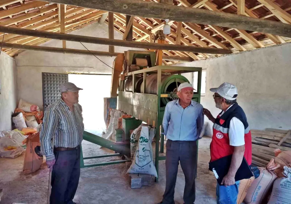 Kutahyada Yeni Ekim Sezonu Icin Tohumluk Temizleme Calismalari Basladi