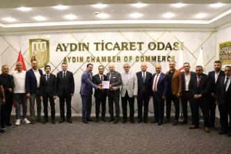 MHP Heyeti Aydin Ticaret Odasini Ziyaret Etti