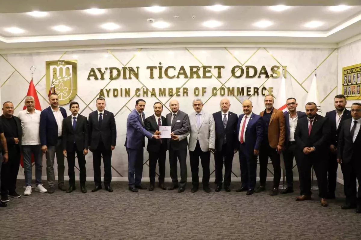 MHP Heyeti Aydin Ticaret Odasini Ziyaret Etti