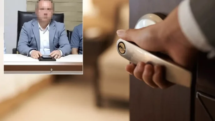 MHPli baskan hakkindaki yasak ask iddiasi ilceyi karistirdi Otel odasinda