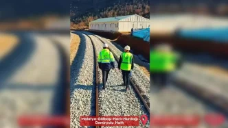 Malatya Golbasi Narli Nurdagi Demiryolu Hatti Yeniden Hizmete Aciliyor