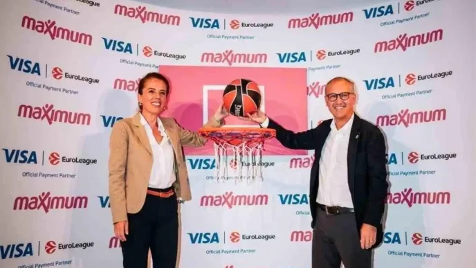 Maximum Kart EuroLeaguein Resmi Odeme Partneri Visa ile Is Birligi