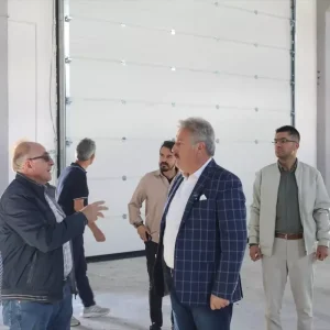 Melikgazide Ciftcilere Destek Yeni Selektor Binasi ve Makine Parki Acildi