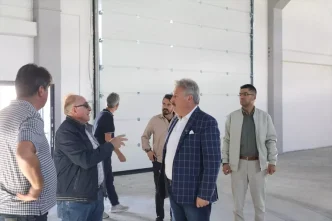 Melikgazide Ciftcilere Destek Yeni Selektor Binasi ve Makine Parki Acildi