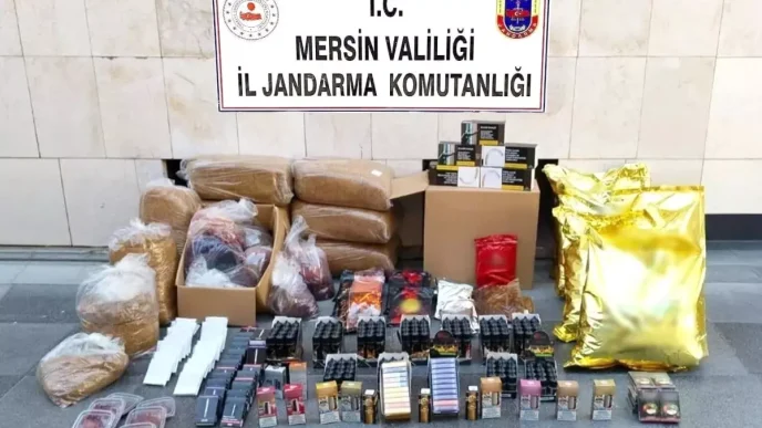 Mersinde Sigara Kacakciligi Operasyonu 1 Gozalti