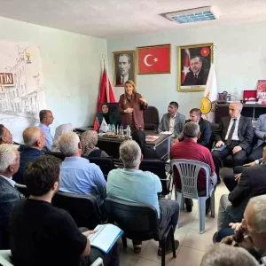 Milletvekili Olmeztoprak Yazihanda Esnaf ve Vatandaslarla Bulustu