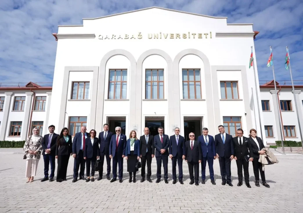Milli Egitim Bakani Yusuf Tekin Karabag Universitesini Ziyaret Etti