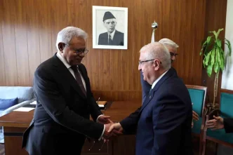 Milli Savunma Bakani Yasar Guler Pakistanda Ikili Gorusmelerde Bulundu