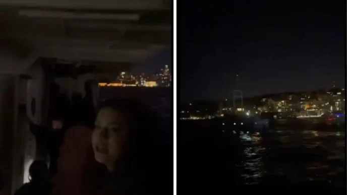 Motor kazasi faciasinda buyuk panik Iste o goruntuler